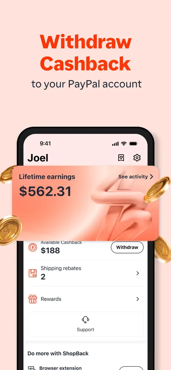 ShopBack: Cashback & Rewards screenshot 2