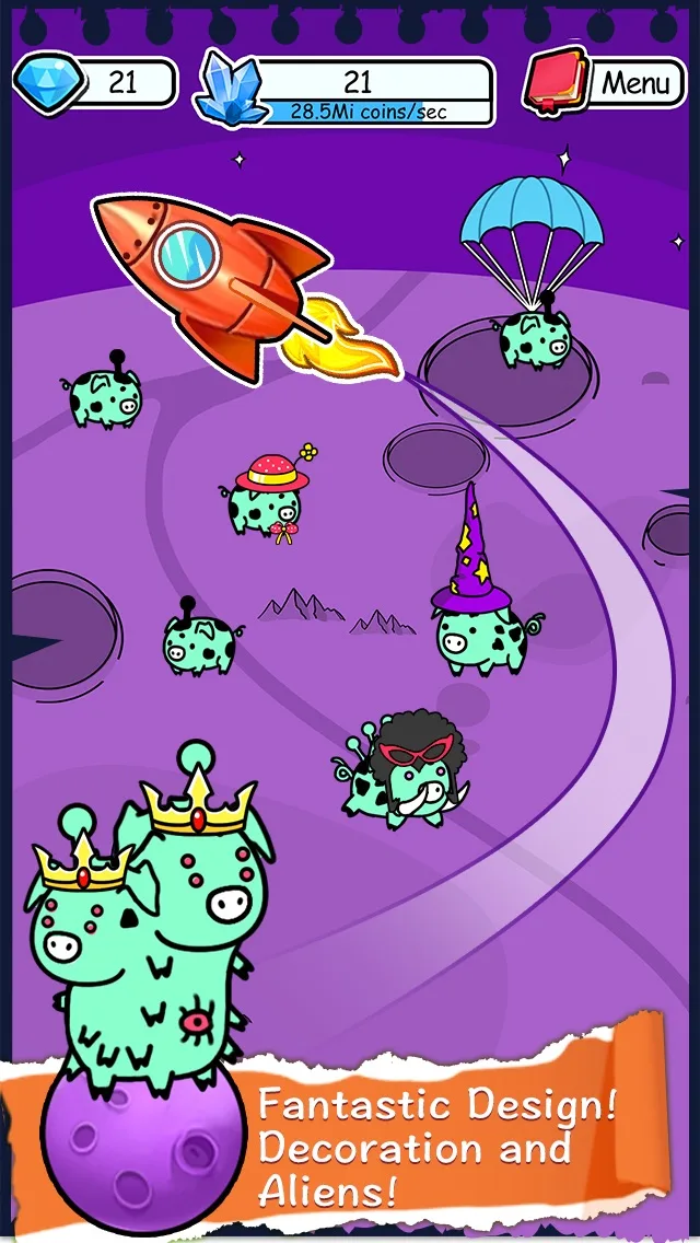 Pig Evolution | Tap Coins of the Family Farm Story Day and Piggy Clicker Game screenshot 5