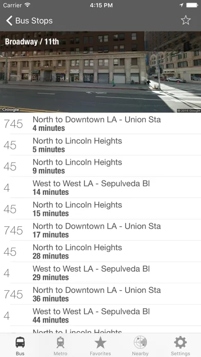 LA Metro & Bus - Rail Tracker screenshot 2