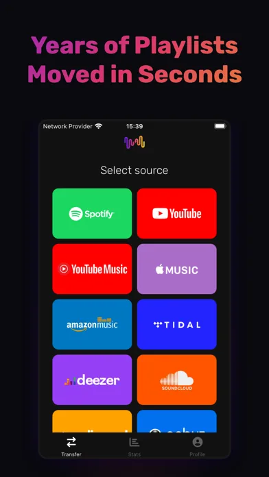 FreeYourMusic: Move Playlists screenshot 2