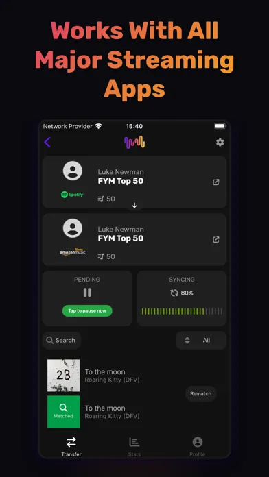 FreeYourMusic: Move Playlists screenshot 3
