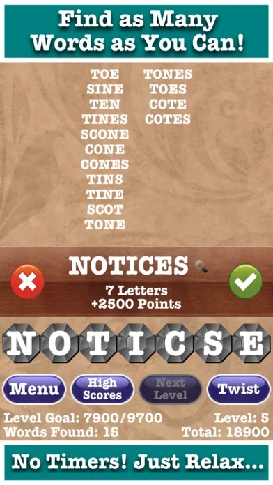 Word Jewels® Twist screenshot 2