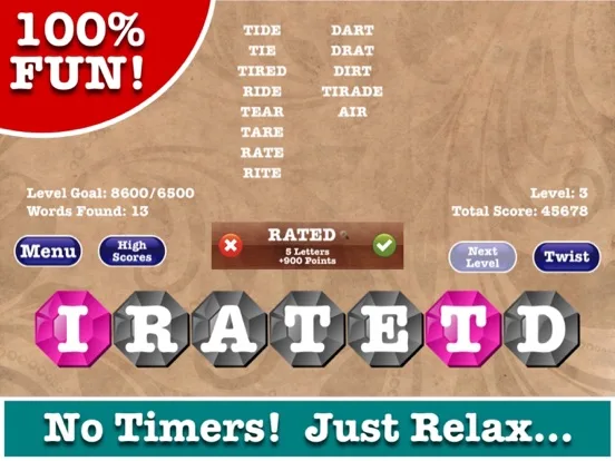 Word Jewels® Twist screenshot 3