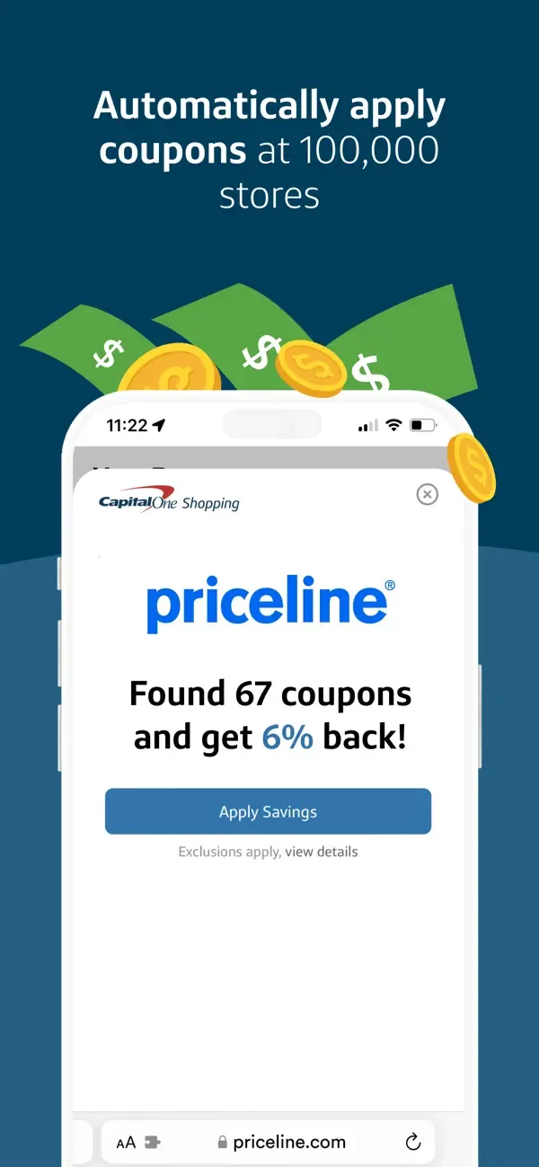 Capital One Shopping: Save Now screenshot 2