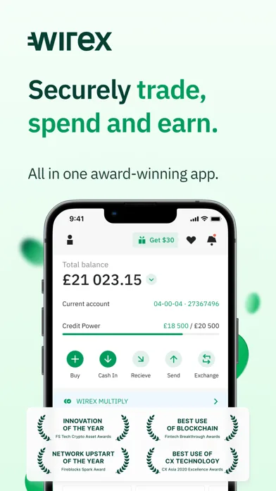Wirex: All-In-One Trading App screenshot 1