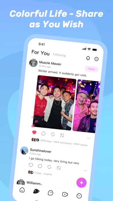 HeeSay:Blued Gay Chat & Dating screenshot 3