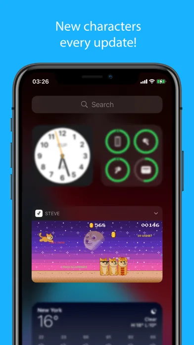 Steve | Widget Dinosaur Game screenshot 4