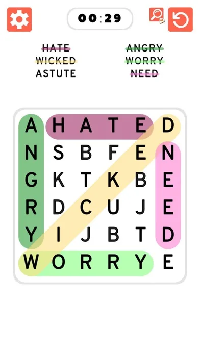 Word Cross: Find Words Search screenshot 1