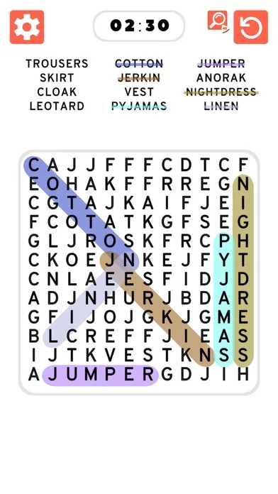 Word Cross: Find Words Search screenshot 2