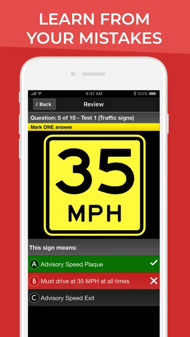 DMV Motorcycle Permit Test screenshot 3