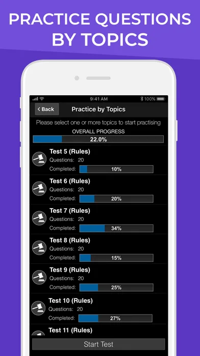 DMV Motorcycle Permit Test screenshot 5