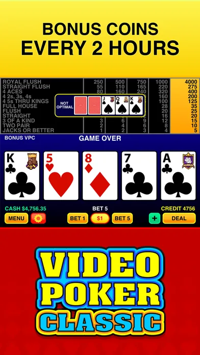 Video Poker Classic ® screenshot 4