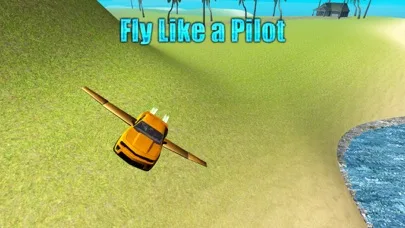 Flying Car Driving Simulator Free: Extreme Muscle Car - Airplane Flight Pilot screenshot 1
