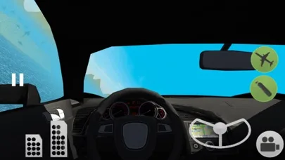 Flying Car Driving Simulator Free: Extreme Muscle Car - Airplane Flight Pilot screenshot 3
