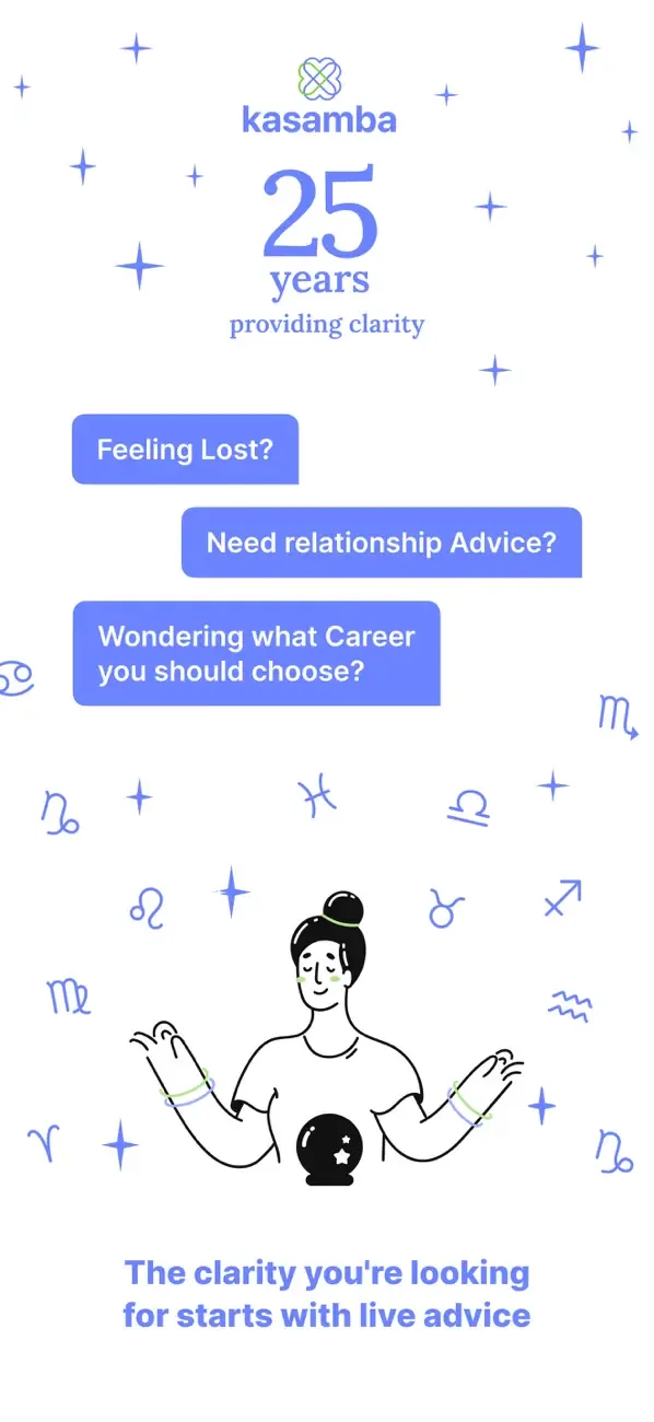 Kasamba Psychic Reading Chat screenshot 1