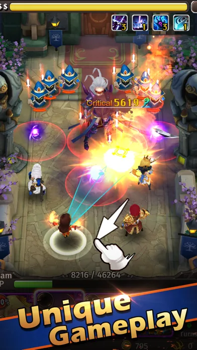 Hyper Heroes: Marble-Like RPG screenshot 2