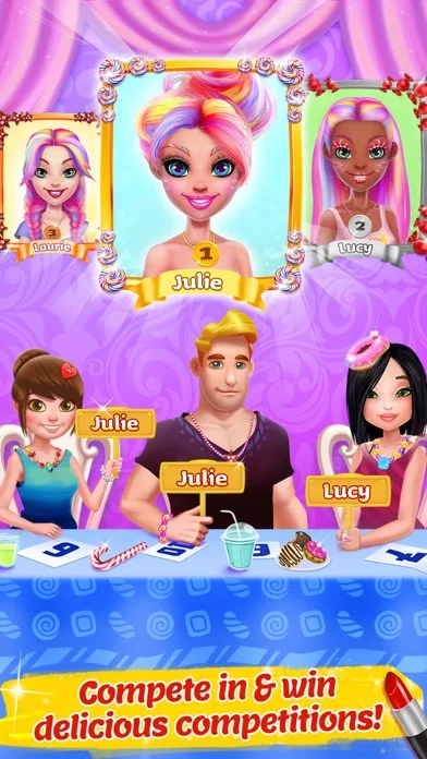Candy Makeup Beauty Game screenshot 3
