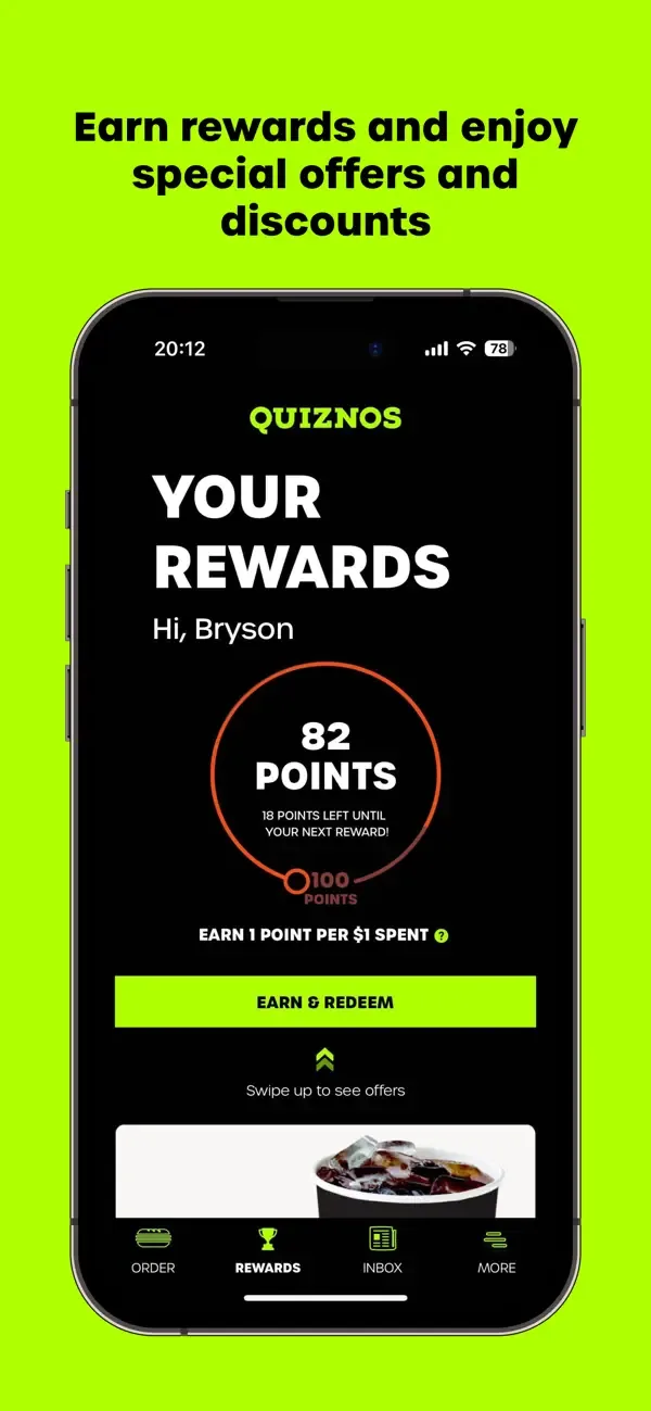 Quiznos screenshot 3