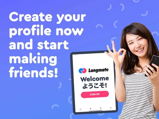 Langmate: Japan Friends & Chat screenshot 5
