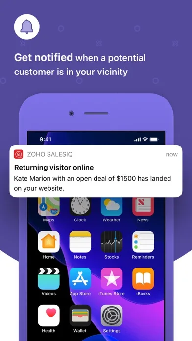 Zoho SalesIQ - Live Chat App screenshot 2