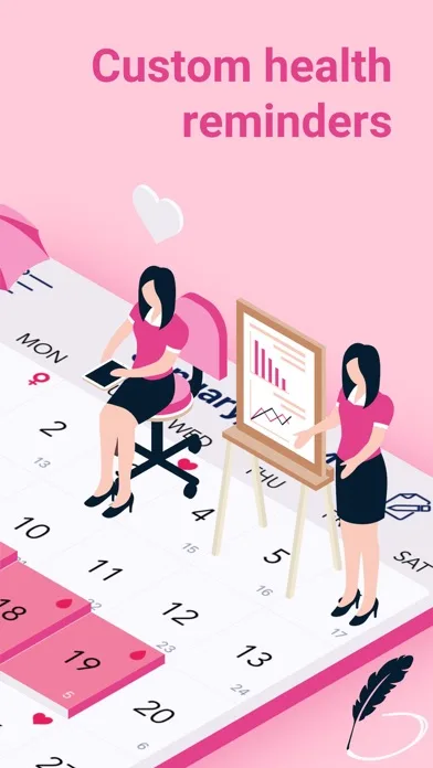 Period Tracker. Cycle Calendar screenshot 2