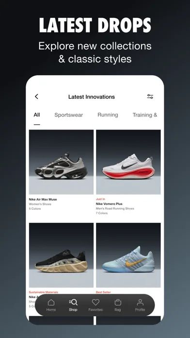Nike: Shoes, Apparel, Stories screenshot 4