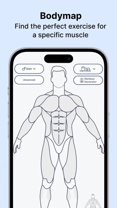 MuscleWiki: Workout & Fitness screenshot 1