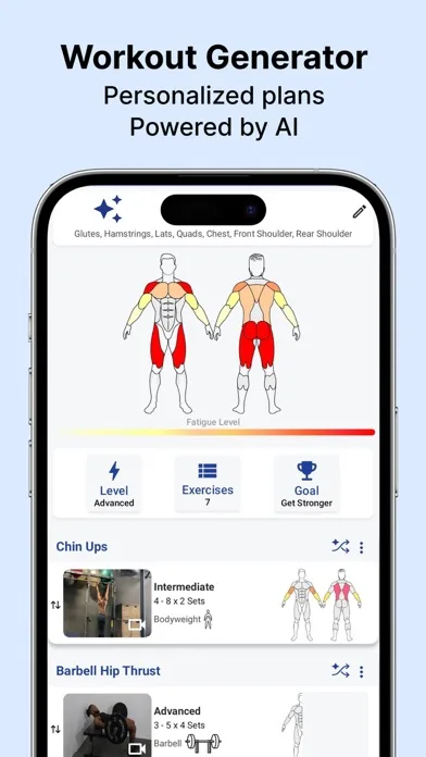 MuscleWiki: Workout & Fitness screenshot 3