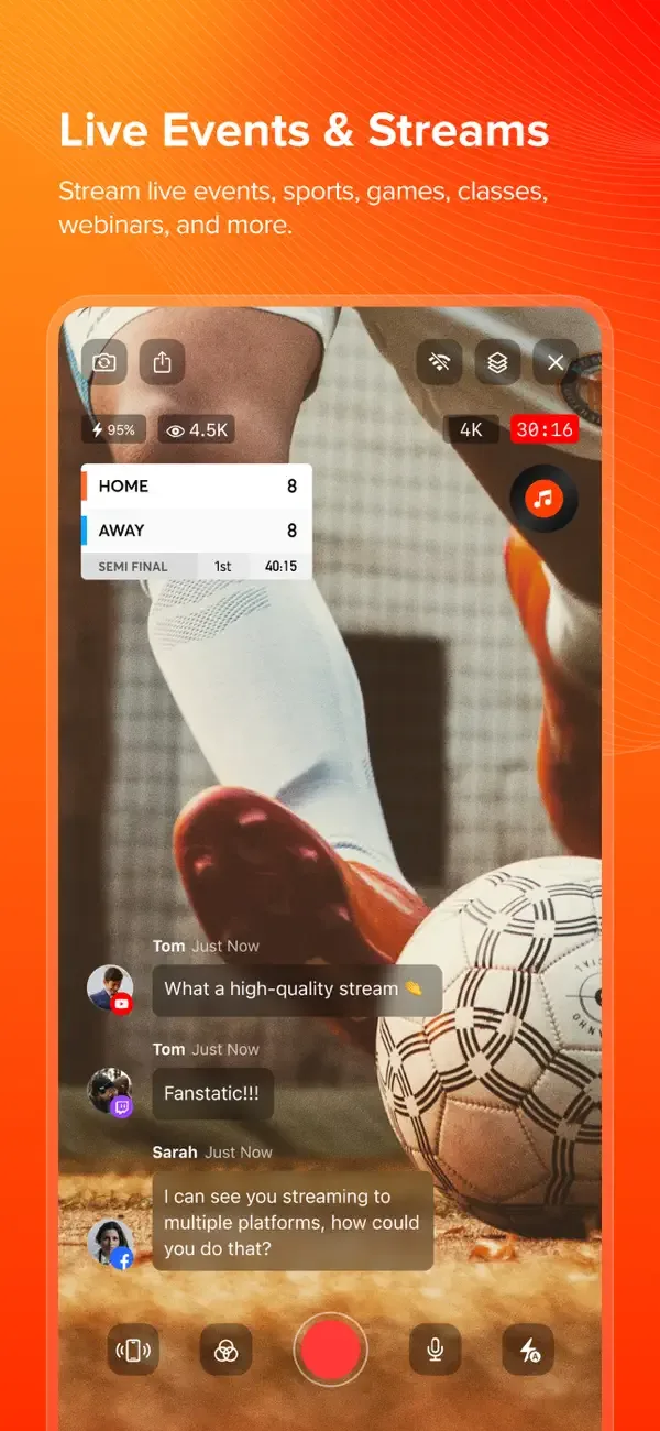 Live Now - Live Stream screenshot 1