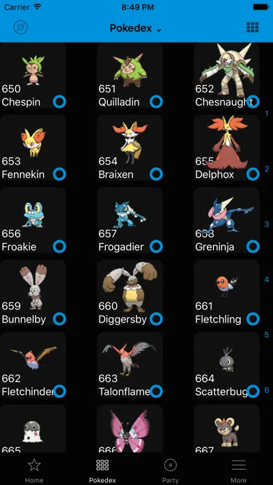 Oak Dex Team Builder Guides screenshot 1