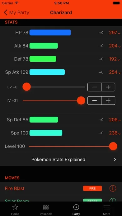 Oak Dex Team Builder Guides screenshot 2