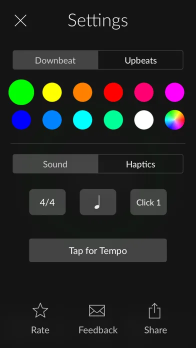 Pulse - Metronome & Tap Tempo screenshot 2