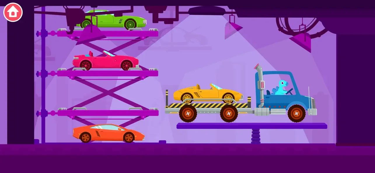 Dinosaur Truck games for kids screenshot 2