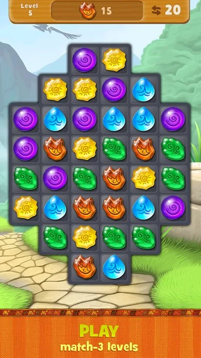 Mundus – match 3 puzzle games screenshot 1