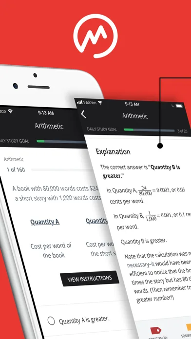 Manhattan Prep | GRE Practice screenshot 1