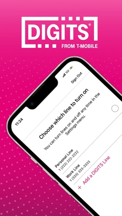 T-Mobile DIGITS screenshot 1