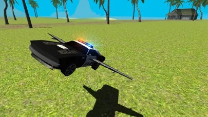 Flying Police Car Driving Sim screenshot 3