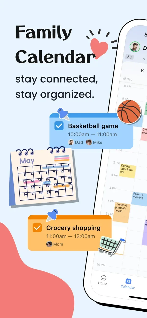 Shared Family Calendar: FamCal screenshot 1