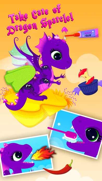 Little Witches Magic Makeover - Spa Charms, House Cleanup & Pet Salon screenshot 3