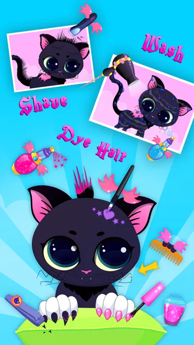 Little Witches Magic Makeover - Spa Charms, House Cleanup & Pet Salon screenshot 4
