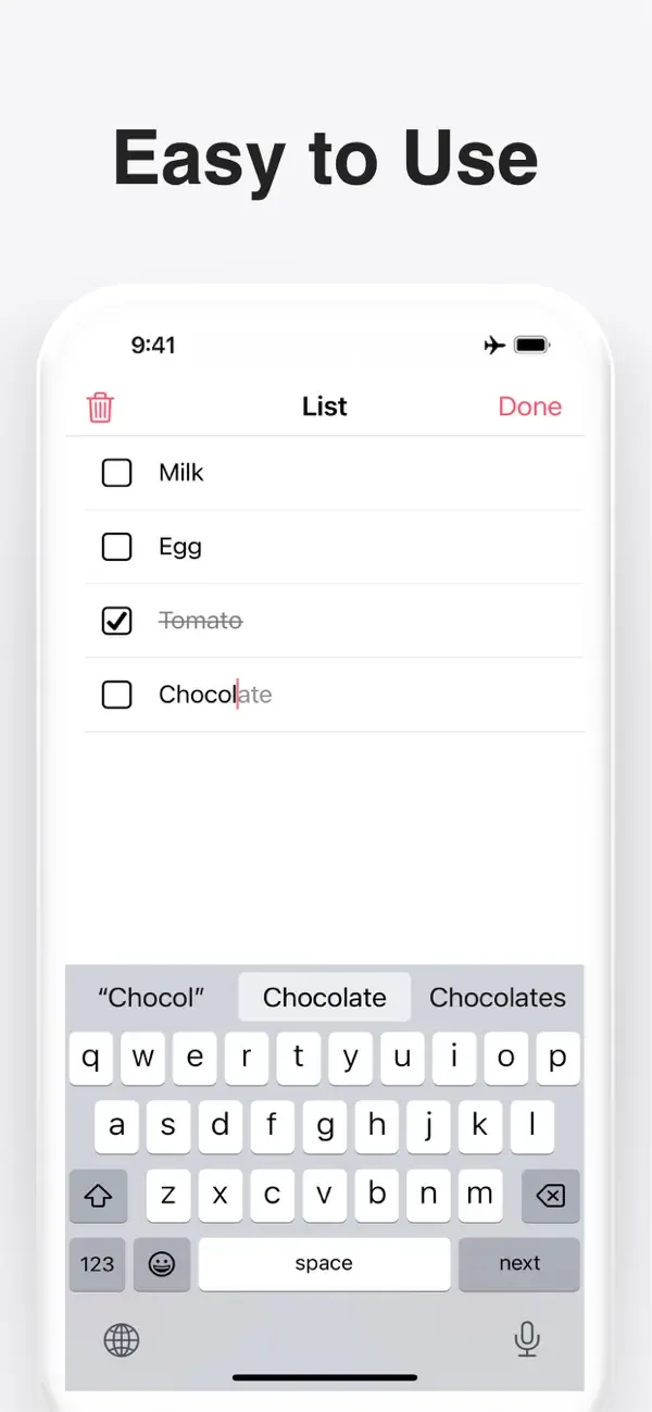 Shopping List: Grocery To Do screenshot 2