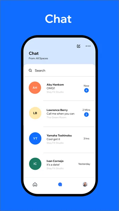 Spaces: Follow Businesses screenshot 5