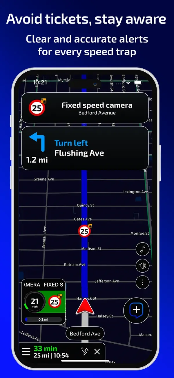 Radarbot: Speed Cameras | GPS screenshot 3