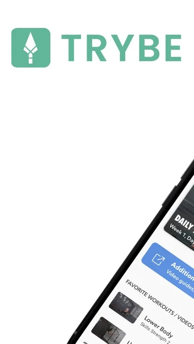 Trybe - Workout Programs & Log screenshot 1