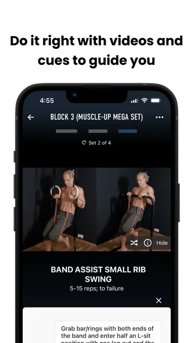 Trybe - Workout Programs & Log screenshot 4