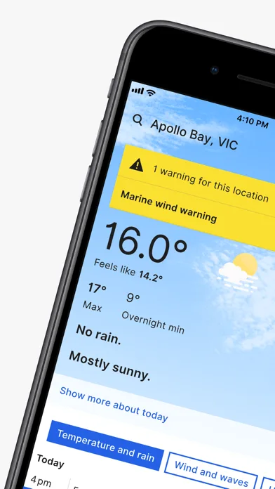 BOM Weather screenshot 1