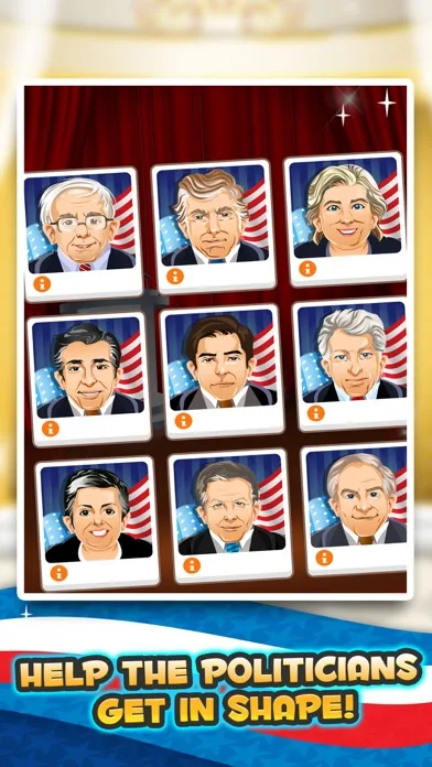 Election Fat to Fit Gym - fun run jump-ing on 2016 games with Bernie, the Donald Trump & Clinton! screenshot 2