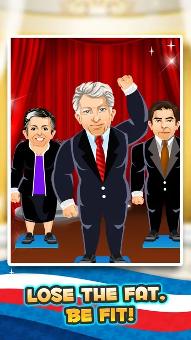 Election Fat to Fit Gym - fun run jump-ing on 2016 games with Bernie, the Donald Trump & Clinton! screenshot 4