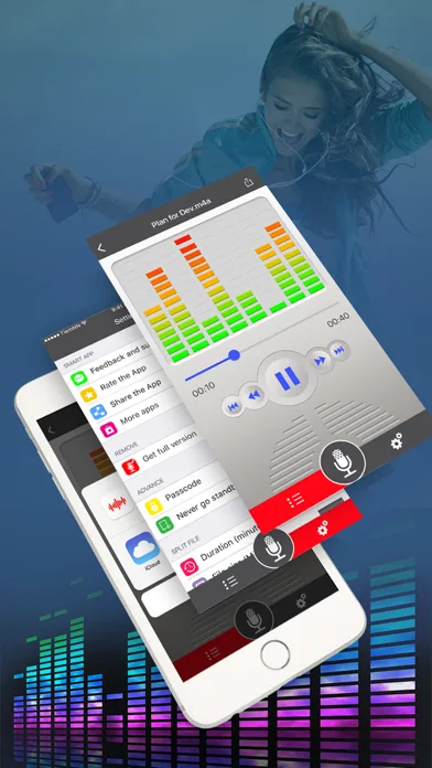 Voice recorder, audio recorder screenshot 1