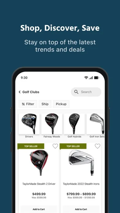 Golf Galaxy: Gear and Services screenshot 4